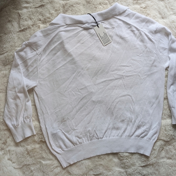 Babaton Kenny open polo sweater size small - Picture 3 of 4